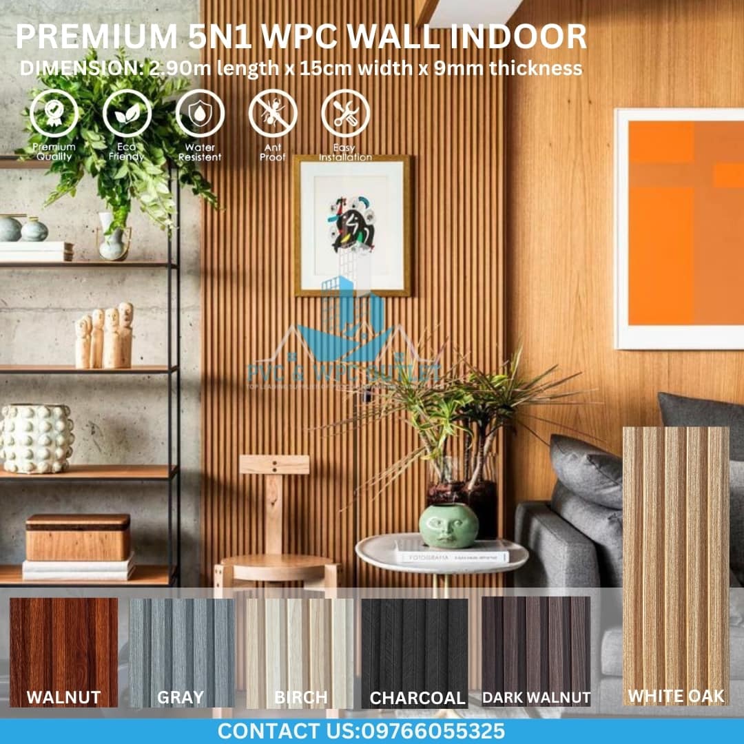 WHITE OAK PREMIUM WPC INDOOR WALL