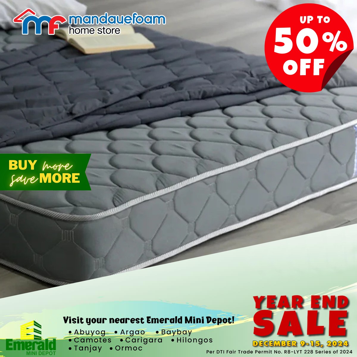 Foam Mattress by Mandaue Foam