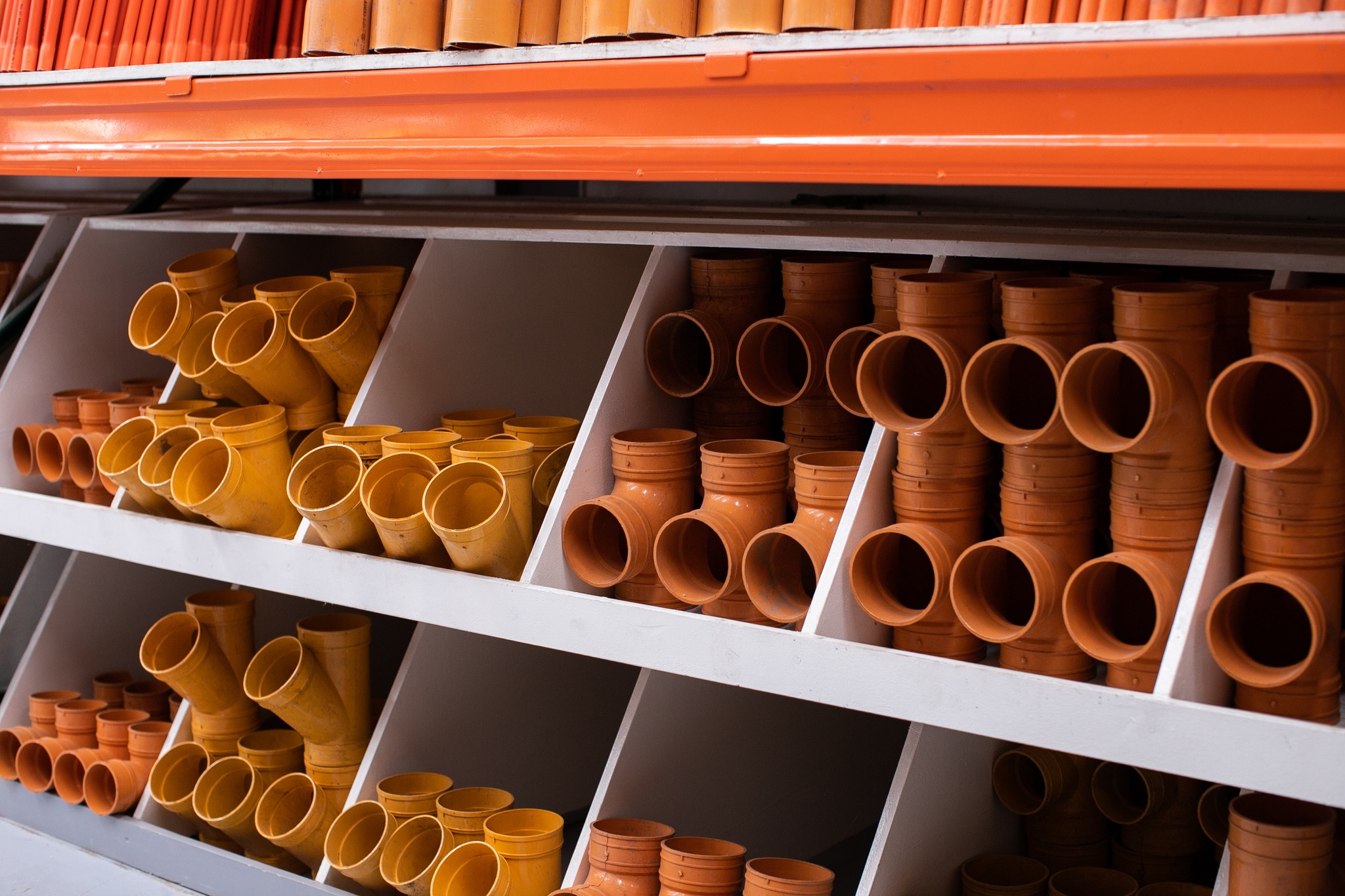 PVC Orange Fittings