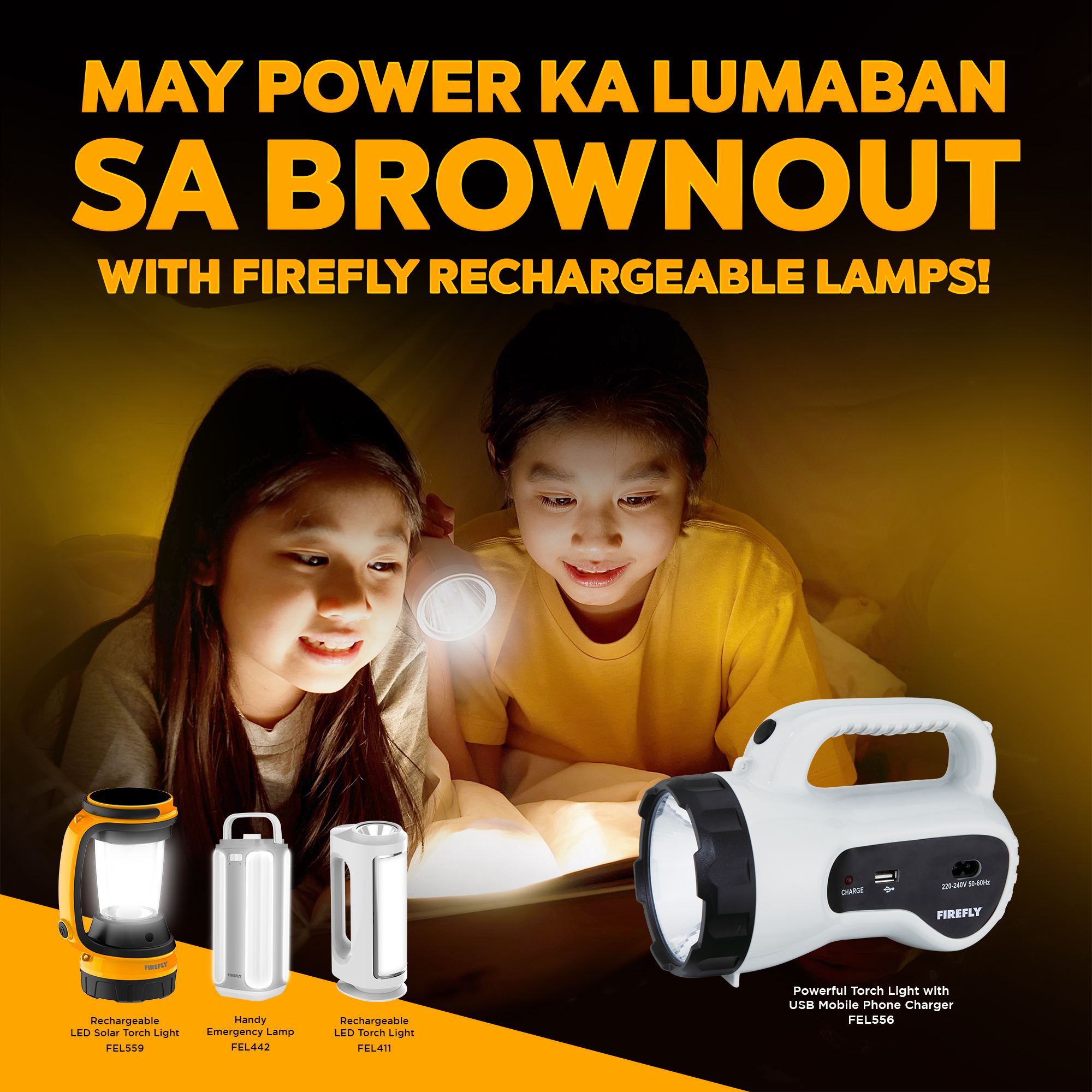 Folding Emergency Light