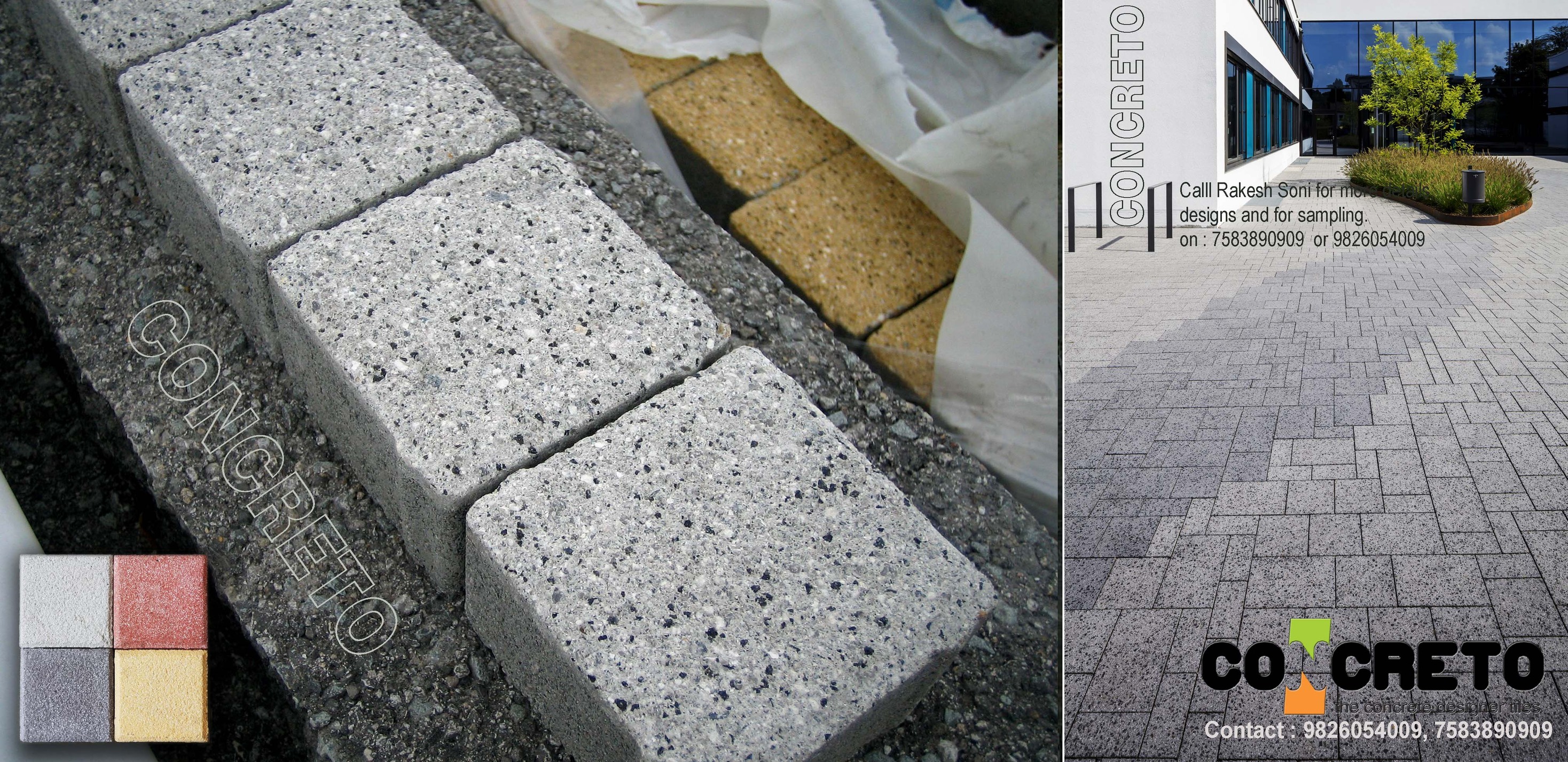 Non-Skid Tile Paver