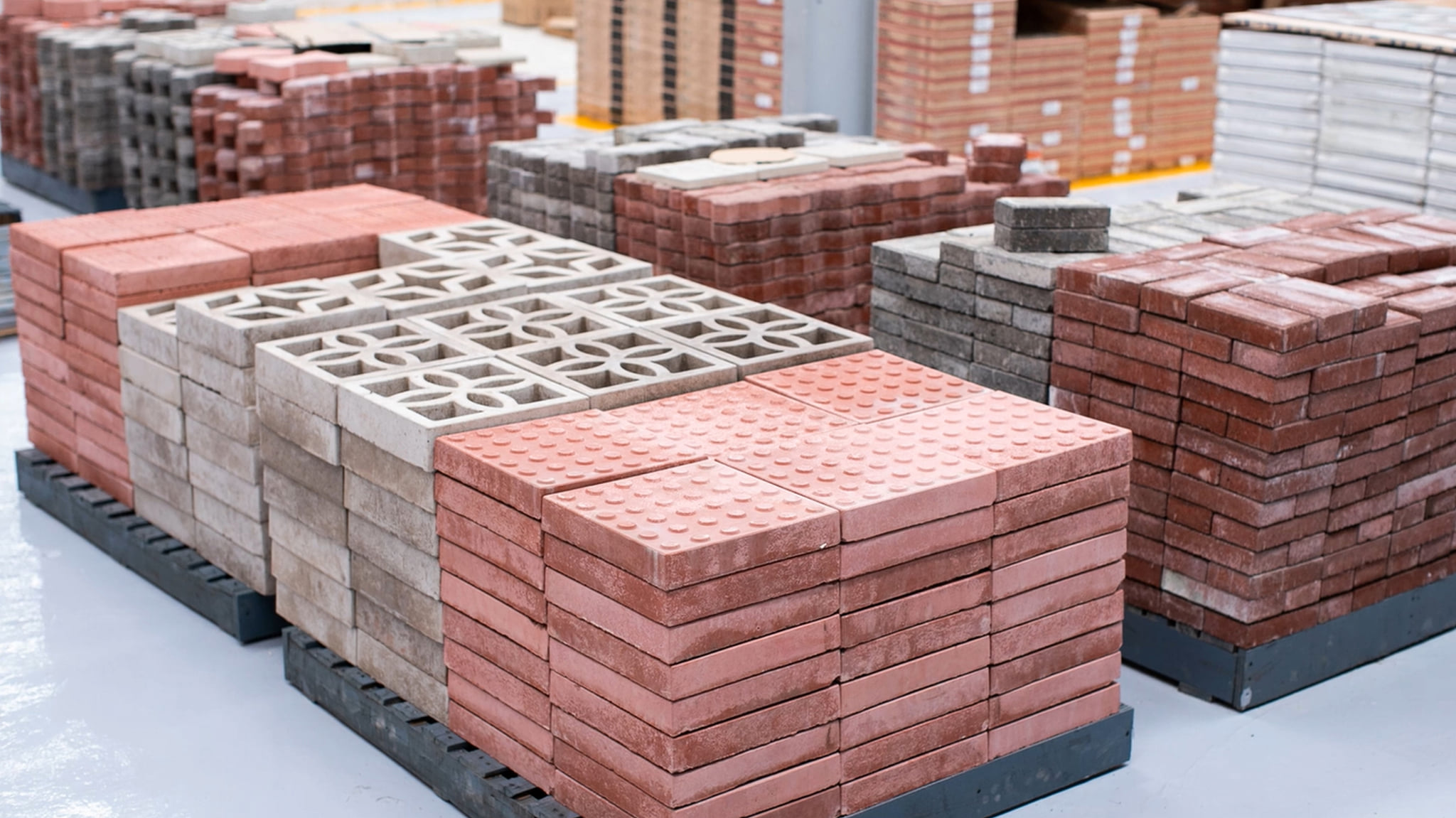 Shot Blasted Pavers and Cobbles