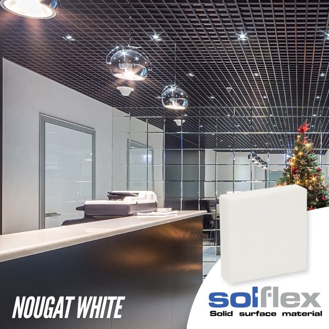 COVING FEATURE SOLID SURFACE MATERIAL
