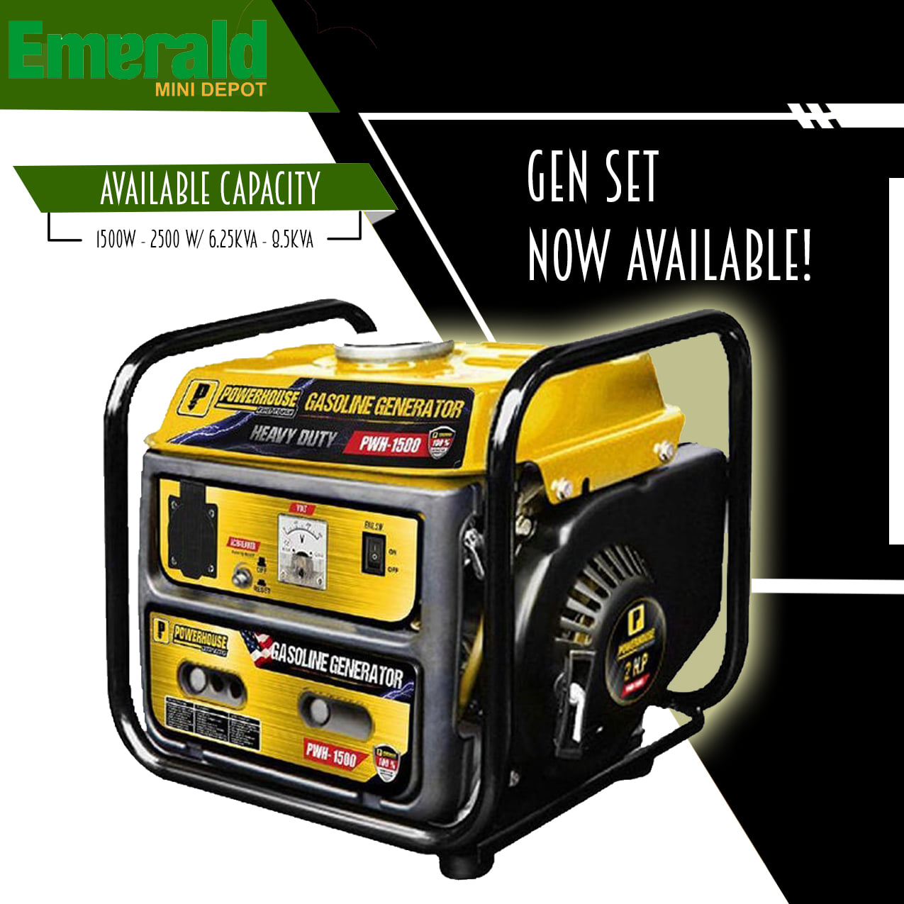 YAMASAKI GASOLINE GENERATOR
